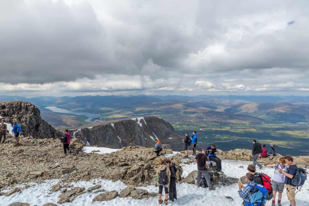 The walk up Ben Nevis 14