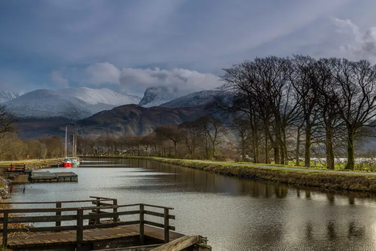 Ben Nevis from Canal