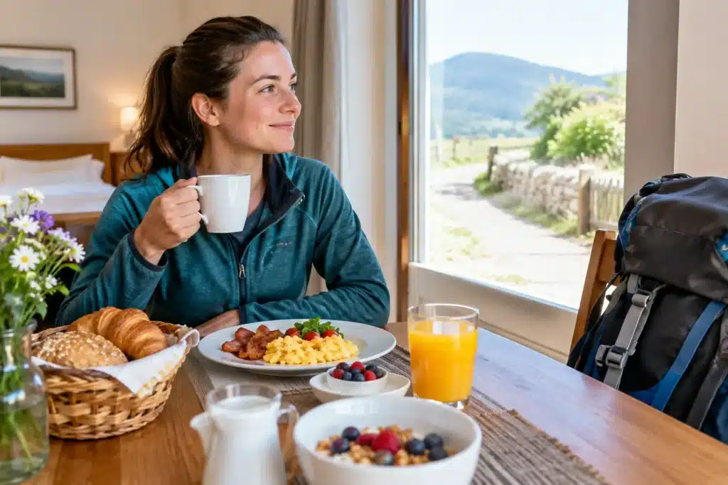 Do Guesthouses Serve Early Breakfast for Walkers?