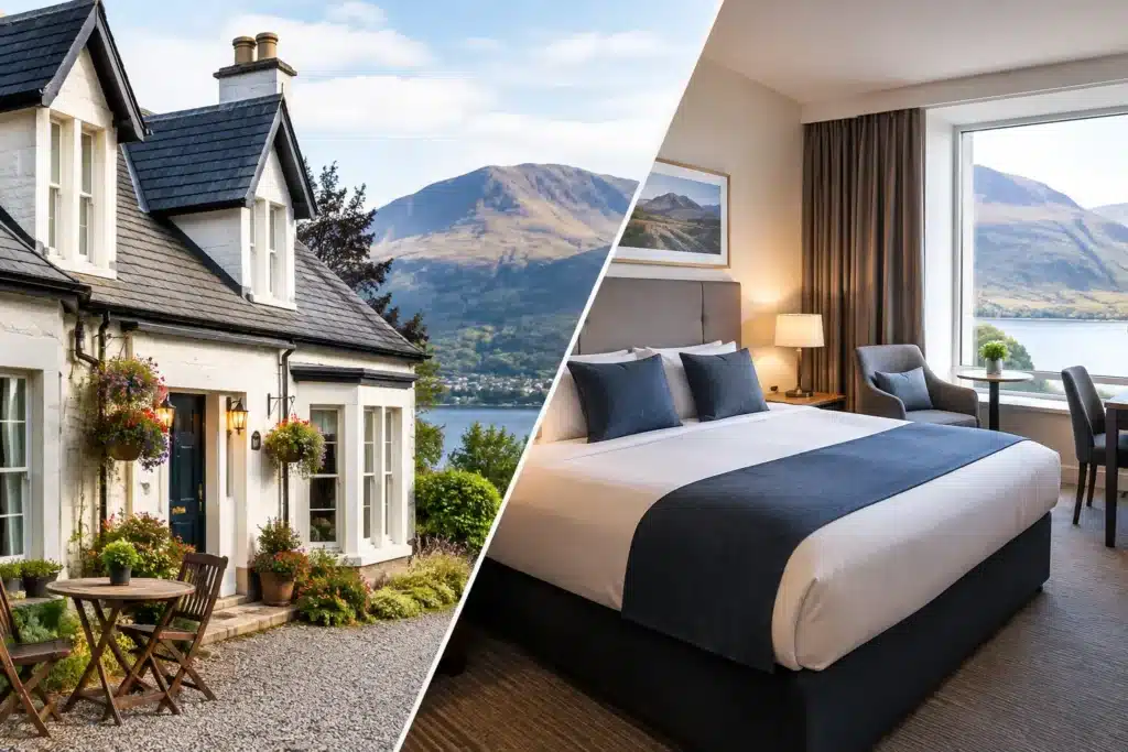 Guesthouse Versus Hotel Fort William Options