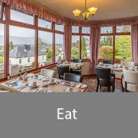 Eat well at our bed and breakfast in fort William